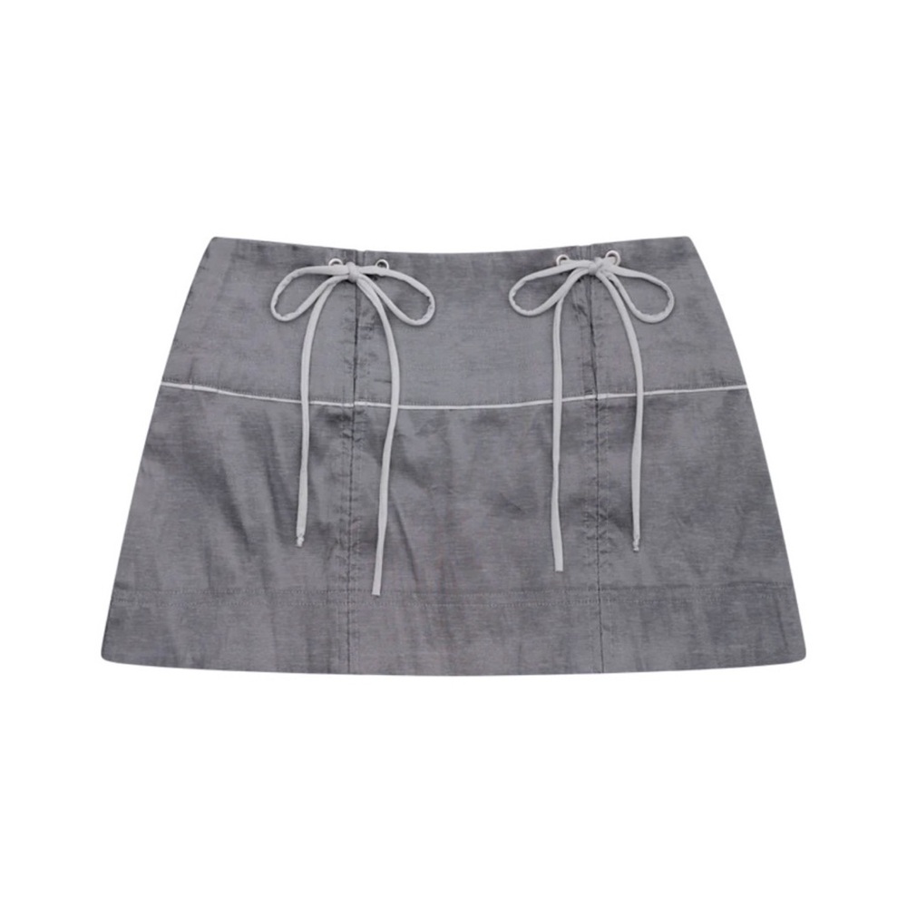 By Gianna Mini Skirt in Chrome size XS